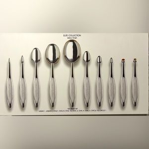 Artis Elite Collection Mirror Finish, Box was opened, never used. Ten Brush Set